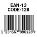 Генератор штрихкодов (barcode) в CODE-128 | PrimeLabs