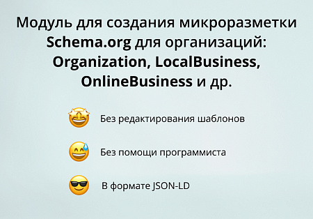 INRAISE: Schema.org/Organization. Микроразметка для организации без помощи программиста